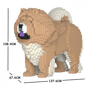 Chow Chow Large Dog Lego Jekca